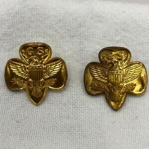 Set of 2 Traditional Girl Scout Membership Pins